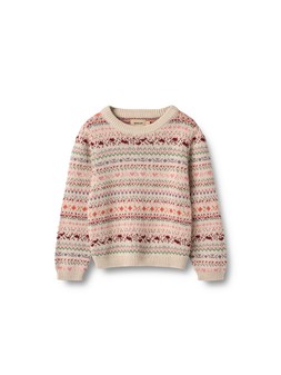 WKMND Very - Wheat Girls Olga Knitted Jumper - Multi £40