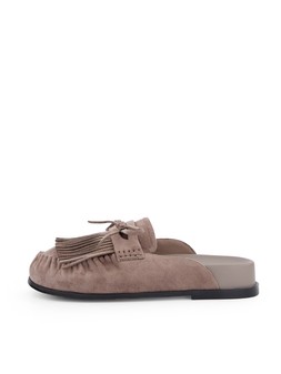 WNY5S The Very Collection Fringe Slide Slipper £35