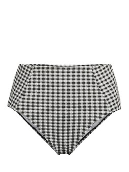 WO3JT The Very Collection Shape Enhancing Gingham Bikini Brief £15
