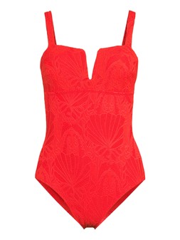 WO3T5 The Very Collection Shape Enhancing Cut Out V Swimsuit £30