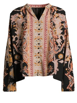 WO61Z The Very Collection Patter Co Ord Blouse £40