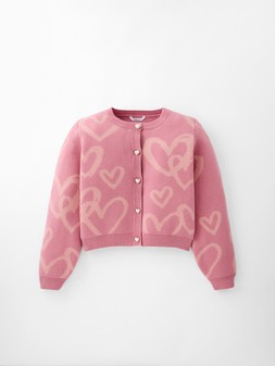 WPCFG The Very Collection Girls Heart Cardigan from £15