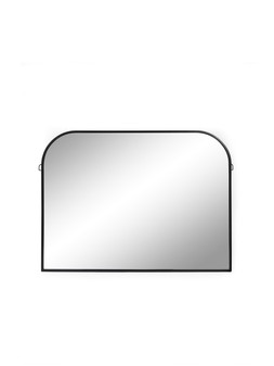 WPPTE The Very Collection Black Rounded Arched Mirror 90x120cm £75