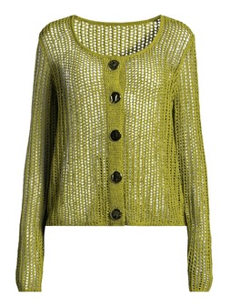WRCTB - The Very Collection Green Yarn Cardigan £30