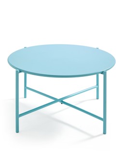 WS7XA The Very Collection Palm Springs Table 74 cm Blue £49.99 2
