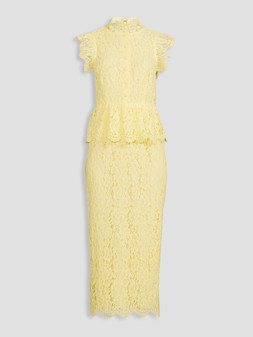 WS8AM The Very Collection Lace Button Through Frill Dress £60