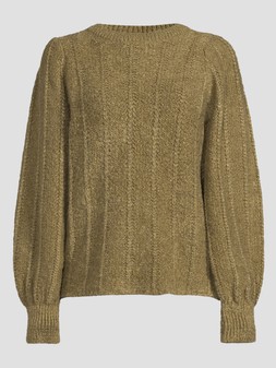 WSI6E The Very Collection Stitch Detail Crew Neck Jumper With Wool £30
