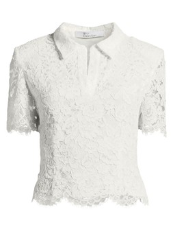 WSY84 The Very Collection Lace Collar Top £35