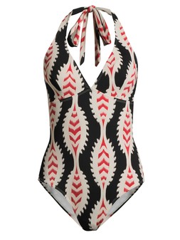 WTKFX The Very Collection Plunge Halter Swimsuit £28