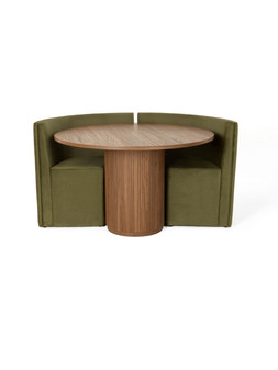 WU3X9 The Very Collection Carina Round Dining Table With 4 Chairs £1099