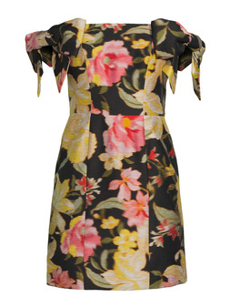 WUOT5 The Very Collection Bandeau Bow Sleeve Mini Dress £50