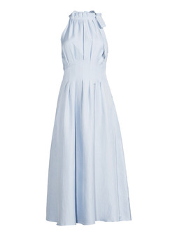 WUOVI The Very Collection High Neck Pleat Detail Sleeveless Midaxi Dress £65