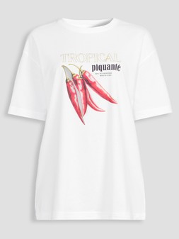 WV2KW The Very Collection Chilli Oversized Graphic T-Shirt £12