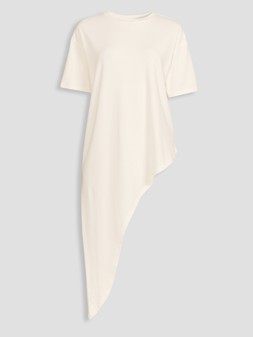 WXFPG The Very Collection Short Sleeve Longline Asymetric Top £25