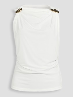 WXFPH The Very Collection Trim Detail Slash Neck Top £22