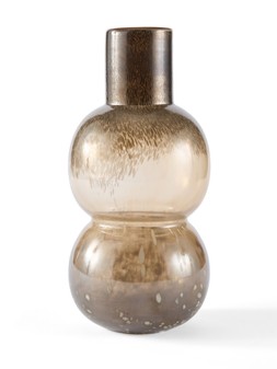 WYY9U Very x Michelle Keegan Home Reactive Brown Vase £30