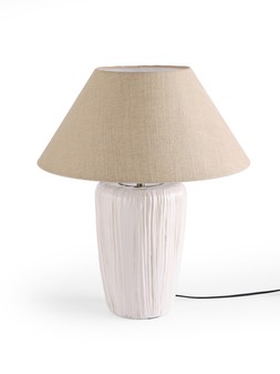 WZFFA The Very Collection Brushed Ceramic Table Lamp £60