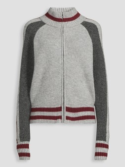 X1N5H The Very Collection Crew Neck Sporty Knit Bomber £38