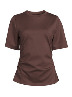 X2FCK The Very Collection Shoulder Pad Short Sleeve Top £18