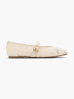 Deichmann Graceland Ballet Flat White £24.99 11055007