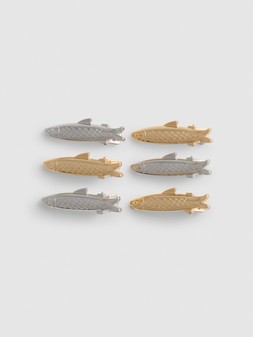 PRIMARK 6PK SARDINE CLIPS £4 €5 RON22 PLN19 CZK115