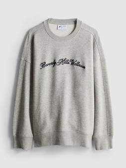 PRIMARK BEVERLY HILLS SWEAT GREY MARL £14 €16 $20 RON80 PLN70 CZK415