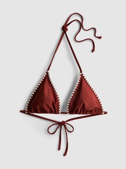 PRIMARK BLANKET STITCH BIKINI TOP £5, €6, $9, RON30, PLN26, CZK155