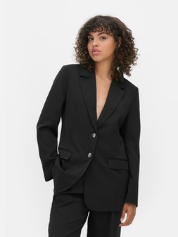 PRIMARK BLAZER BLACK £24 €26 NE€30 $35 RON125 PLN115 CZK675