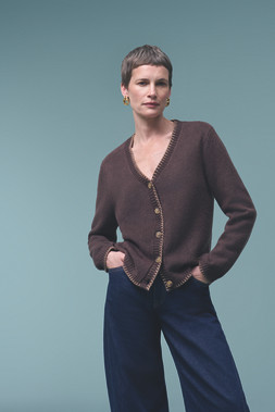 PRIMARK CARDIGAN CHOCOLATE £14 €16 NE€18 $20 RON80 PLN70 CZK415