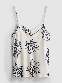 PRIMARK CORAL CAMI NAVY £8 €9 $13 RON44 PLN39 CZK235