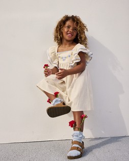 PRIMARK CROSS STITCH DRESS STONE £8 €11 $15 RON54 PLN47 CZK285