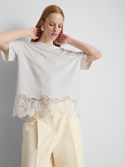PRIMARK EDIT LACE JERSEY TEE, £16, €18, $24, RON90, PLN80, CZK470
