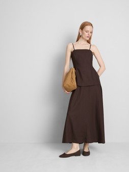 PRIMARK EDIT LINEN BANDEAU DRESS, £24, €36, $38.50, RON175, PLN155, CZK935 (2)