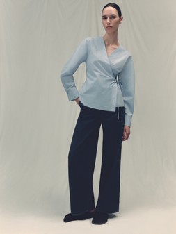 PRIMARK EDIT WRAP POPLIN SHIRT, £18, €20, $27, RON100, PLN90, CZK520 (4)