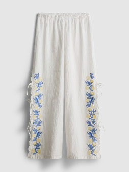 PRIMARK EMBROIDERED LEMON TROUSER, £16, €18, $25, RON90, PLN80, CZK470 (2)