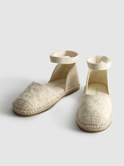 PRIMARK ESPADRILLE SANDAL ECRU £10 €13 $18 RON65 PLN55 CZK340