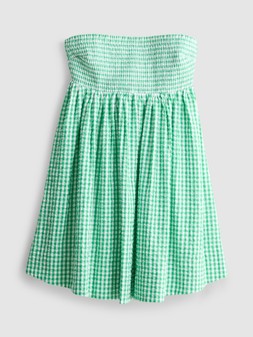 PRIMARK GINGHAM BANDEAU DRESS, £10, €12, $16, RON60, PLN50, CZK310 (2)