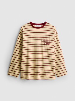 PRIMARK LONGSLEEVE STRIPE TOP GRAPHIC, £8, €10, NE €12, $14, RON50, PLN43, CZK260, HUF3800