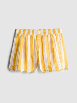 PRIMARK LOVE TO LOUNGE STRIPE PJ SHORT YELLOW £9 €10 $13.50 RON50 PLN43 CZK260