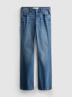 PRIMARK LOW RISE FLARE BLUE MARL £16 €18 $25 RON90 PLN80 CZK470