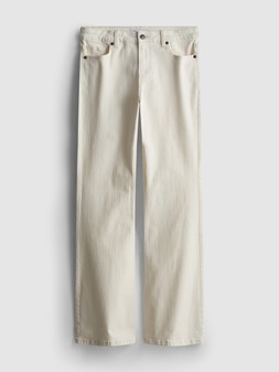 PRIMARK LOW RISE FLARE JEANS ECRU £16 €18 $25 RON90 PLN80 CZK470