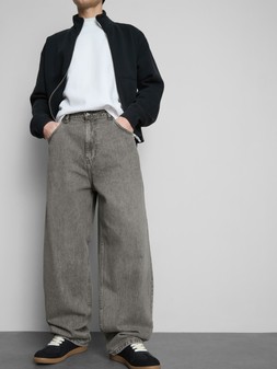 PRIMARK MID RISE BAGGY JEANS GREY £16 €20 $28 RON100 PLN90 CZK520 (2)