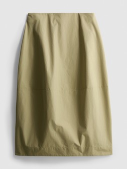 PRIMARK MIDI SKIRT KHAKI £12 €14 €16 $18 RON70 PLN60 CZK365