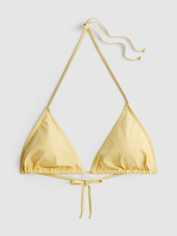 PRIMARK MIX AND MATCH TRIANGLE TOP YELLOW £2.50 €3 $3.50 RON15 PLN13 CZK80