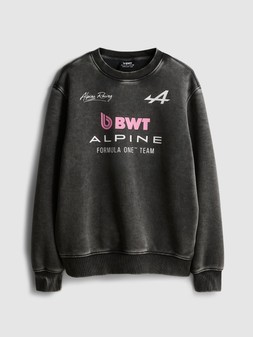 PRIMARK NDTR F1 ALPINE CREW 2NCZ CHARCOAL £22 €26 $31 RON125 PLN115 CZK675