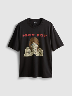 PRIMARK NDTR IGGY POP TEE, £12, €14, $20, RON70, PLN60, CZK365, HUF5200
