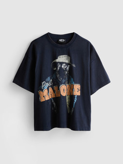 PRIMARK POST MALONE TEE BLACK £10 €12 $16 RON70 PLN60 CZK365