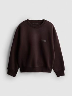 PRIMARK PRESENTS BY COLEEN CREW NECK, BROWN, £10, €13, RON65, PLN55, CZK340