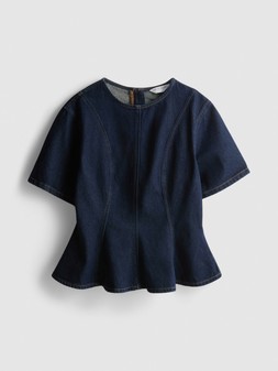 PRIMARK PRESENTS BY COLEEN DENIM CINCH TOP, £16, €18, $25, RON90, PLN80, CZK470