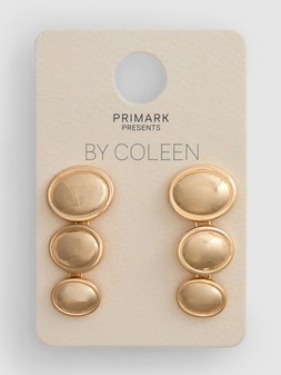 PRIMARK PRESENTS BY COLEEN DISK DROP EARINGS, £3.50, €4.50, $7,RON22, PLN19, CZK115